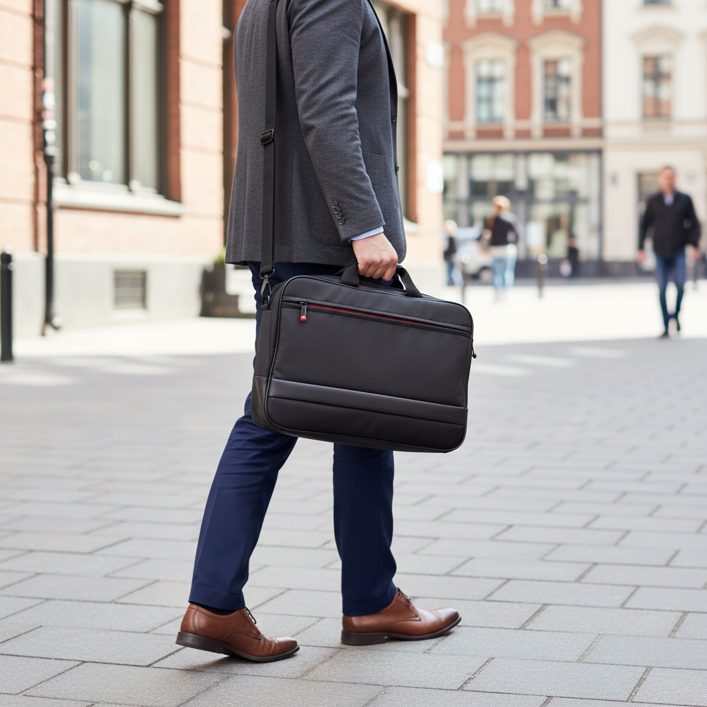 Dicota 15" Padded Laptop Bag – Matte Black