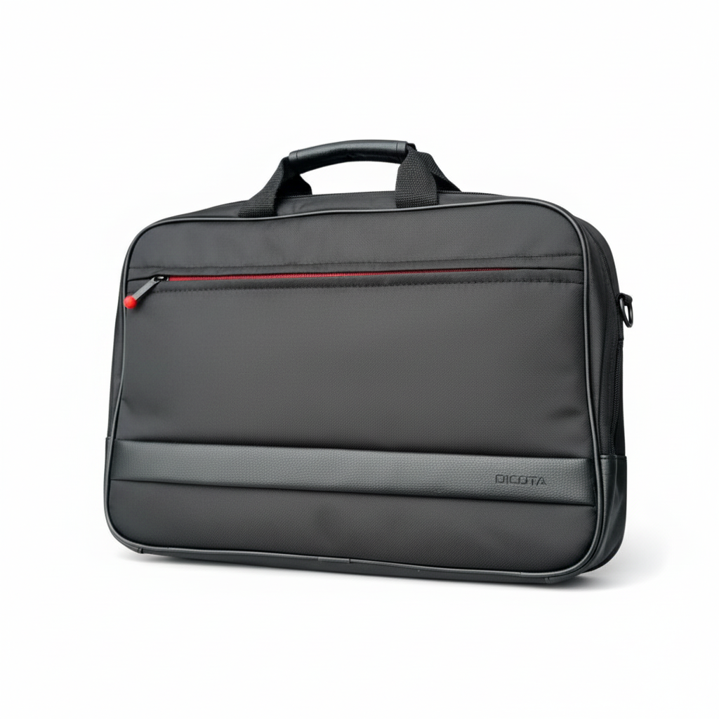 Dicota 15" Padded Laptop Bag – Matte Black